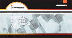 Desktop Screenshot of clintonmachine.com